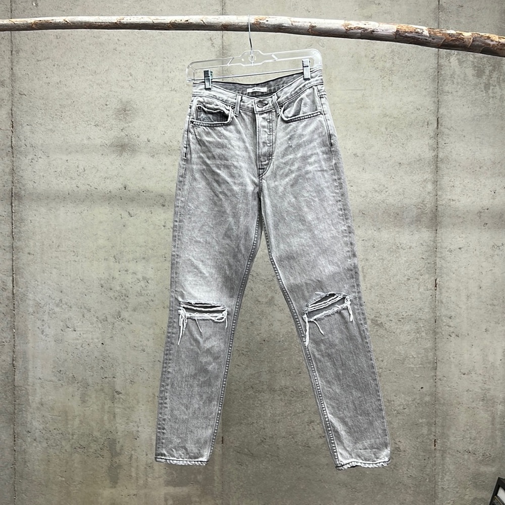 GRLFRND Karolina Distressed Jeans, Size 27